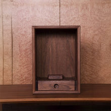 画像をギャラリービューアに読み込む, Hasu【蓮】H410タイプ・ウォールナット・オイル仕上げ|小型・大川家具調仏壇
