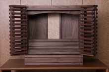 画像をギャラリービューアに読み込む, Kouka【光華】4枚扉・上置タイプ・オイル仕上げ|小型・大川家具調仏壇