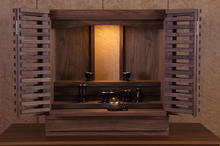 画像をギャラリービューアに読み込む, Kouka【光華】4枚扉・上置タイプ・オイル仕上げ|小型・大川家具調仏壇