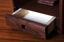 画像をギャラリービューアに読み込む, Hasu【蓮】H410タイプ・ウォールナット・オイル仕上げ|小型・大川家具調仏壇