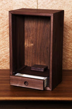 画像をギャラリービューアに読み込む, Hasu【蓮】H470タイプ・ウォールナット・オイル仕上げ|小型・大川家具調仏壇