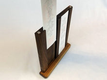 画像をギャラリービューアに読み込む, お札立てB ホワイトオーク/ウォールナット・オイル仕上げ・日本製・壁掛け・神棚