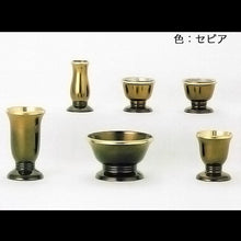 画像をギャラリービューアに読み込む, ゆうがを 六具足 仏具セット